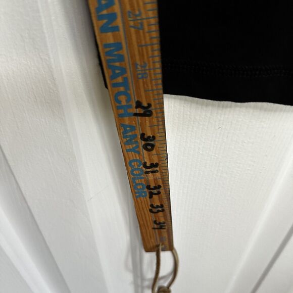 Chico's Track Pants Piping Womens XXL 4 Black Pull-On Stretch Pockets - Picture 4 of 7